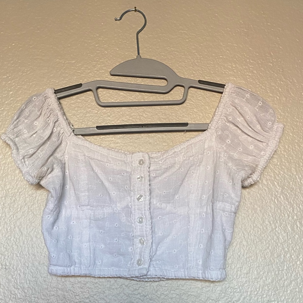 Cute vintage cropped blouse